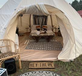 16ft Glamping + Event Air Dome Tent