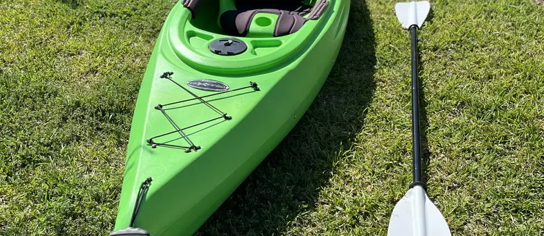 Equinox 10.4 Kayak for Rent – Paddle & Life Vest Included
