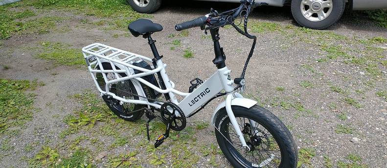Expedition long range dual battery cargo ebike