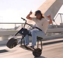 Antic Electric Mini Bike Auto Wheelie