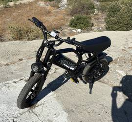22MPH pedal assisted Fat-Tire E-Bike – Perfect for San Gabriel River Trail & Trails