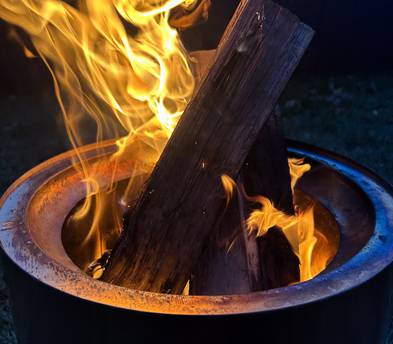 Portable Backyard Firepit - Fun, Flames, +Optional S'mores