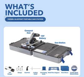 Portable Dremel Saw and Station