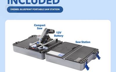 Portable Dremel Saw and Station