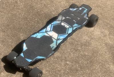B1 BOARD Hub Drive with front 115mm rubber wheels upgrade