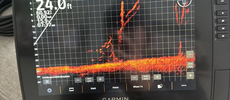 Garmin ECHOMAP Ultra 2 106sv with LVS34