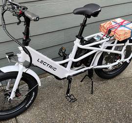 Expedition long range dual battery cargo ebike