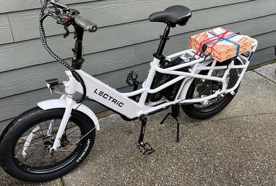 Expedition long range dual battery cargo ebike