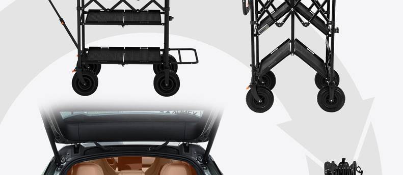 TARION Titanrig Foldable Production Cart