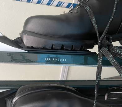 Fisher Outbound Crown Back Country Skis with Boots and Poles