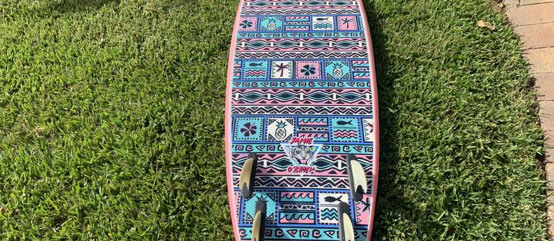 6’6” Jamie O’Brien Odyssey softy 55 L