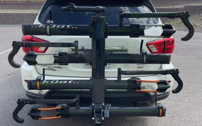 4 and 2 bike platform hitch rack