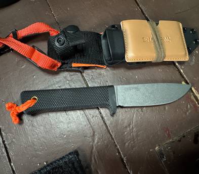 Cold Steel Master Hunter 3V with SecureEx Sheath and Diamond Stone
