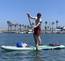Inflatable SUP with paddle