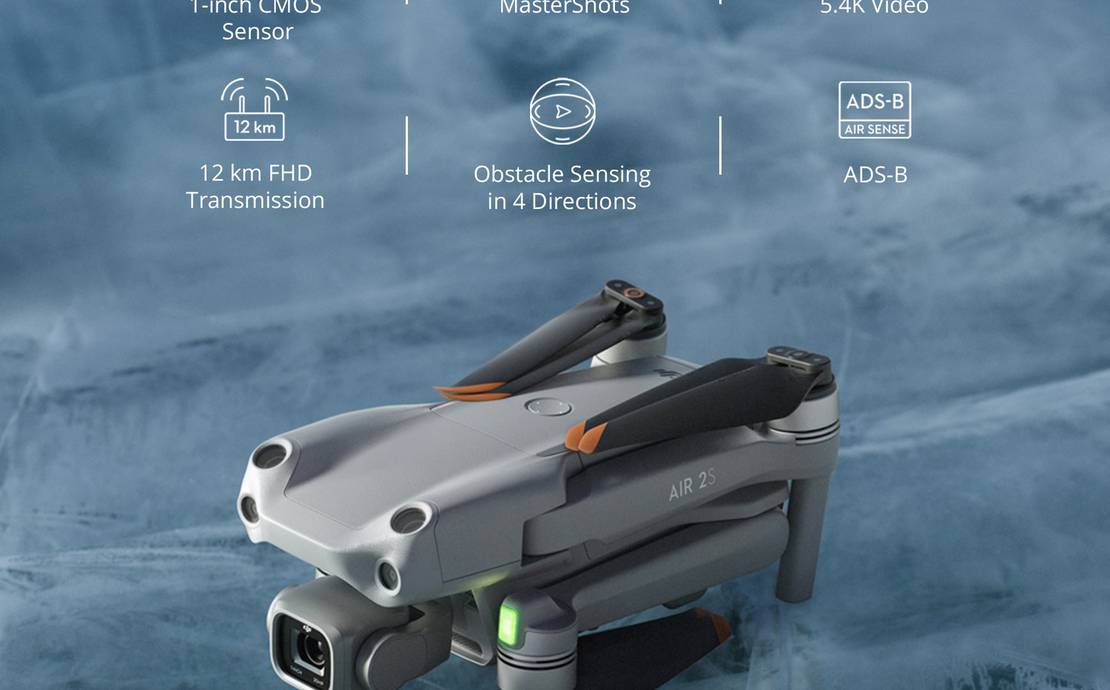DJI Mavic Air 2S Drone Fly More Combo