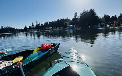 Two (2) TUCKTEK folding kayaks