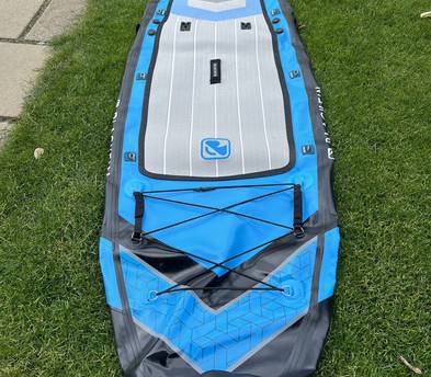 2 Person Stand Up Paddle board (SUP) including electric car plug pump and/or hand pump with additional gear