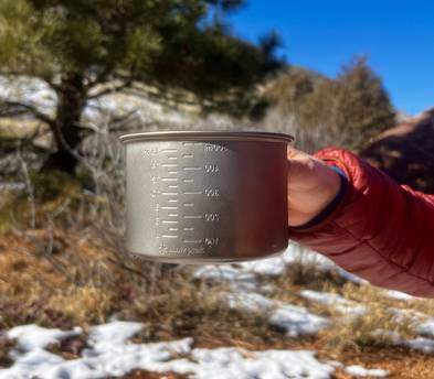 Snow Peak Titanium Mini Solo Backpacking Cookware