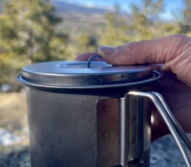 Snow Peak Titanium Mini Solo Backpacking Cookware
