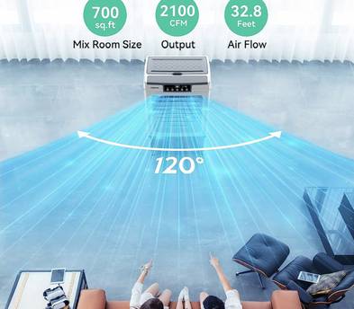 Portable Air Conditioner (AC) Unit 2100CFM Swamp Cooler
