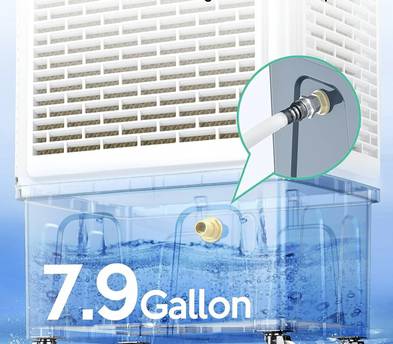 Portable Air Conditioner (AC) Unit 2100CFM Swamp Cooler
