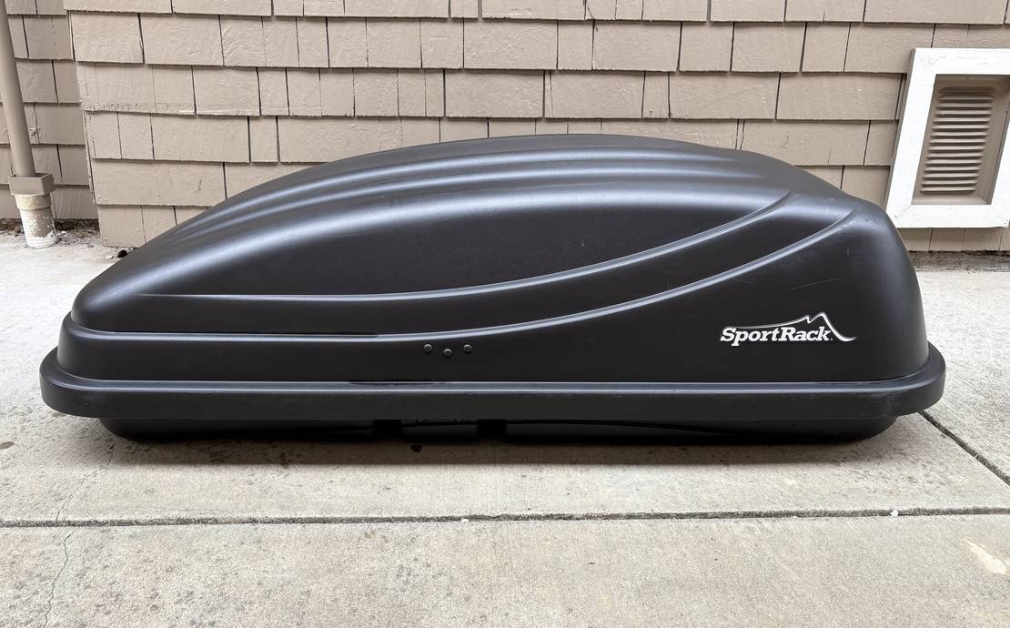 SportRack Vista XL Cargo Box for car rooftop storage