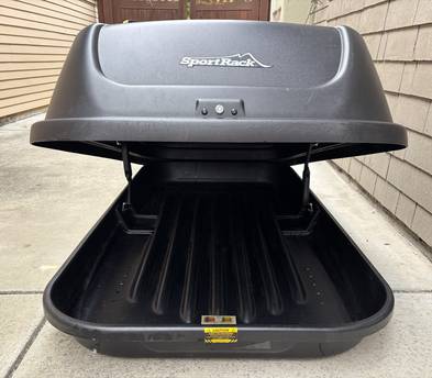 SportRack Vista XL Cargo Box for car rooftop storage