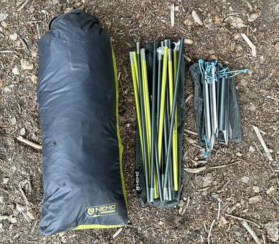 NEMO Hornet OSMO 3-person Backpacking Tent