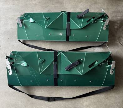 Two (2) TUCKTEK folding kayaks