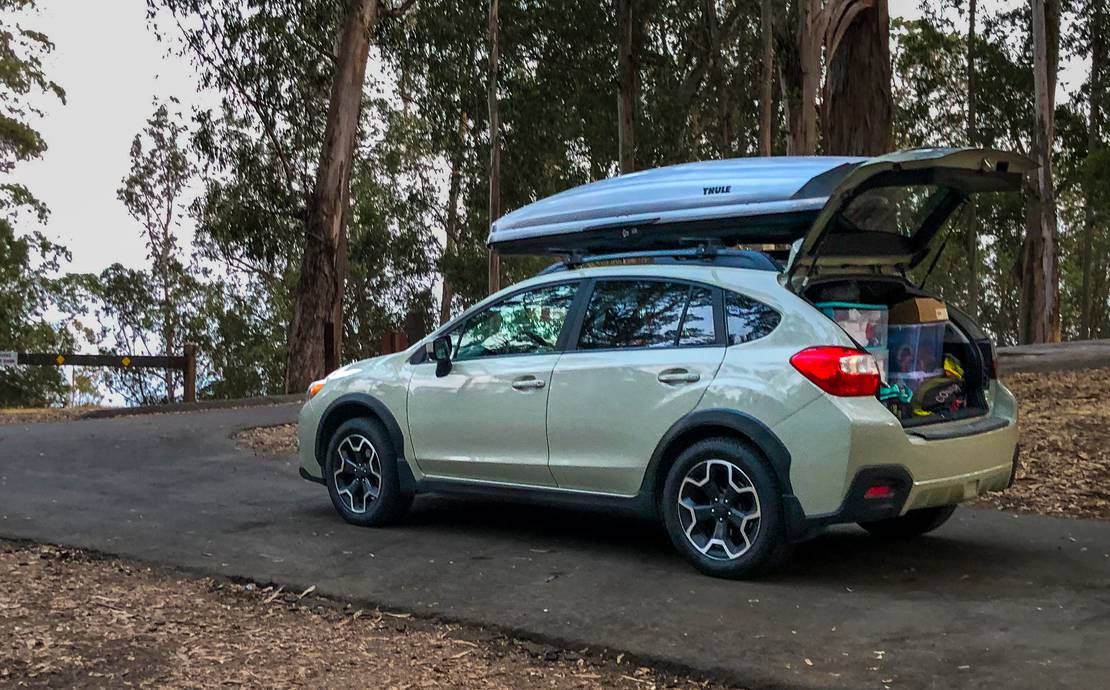 Large Thule Rooftop Cargo Box