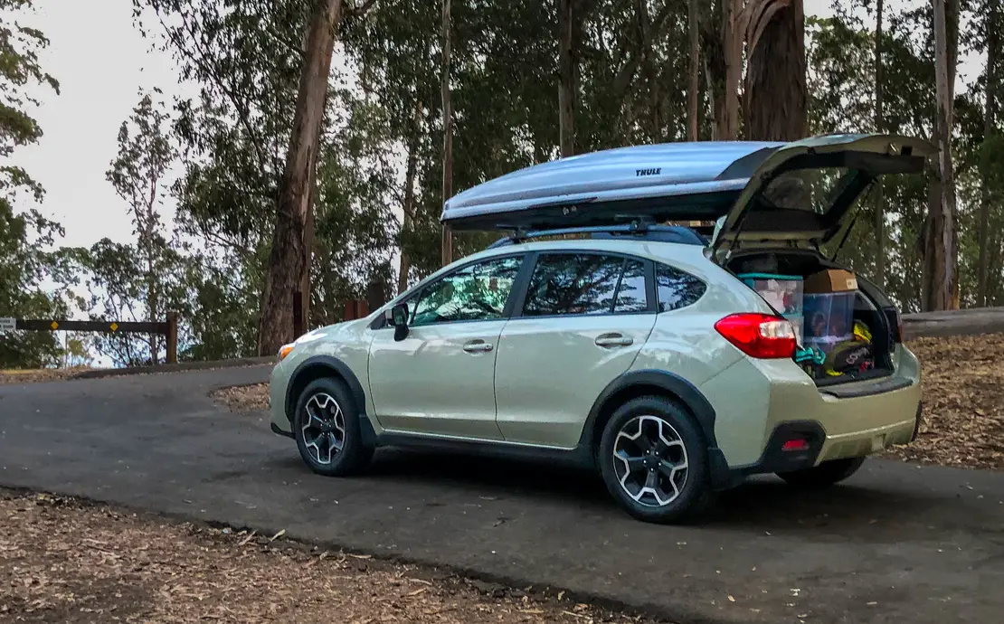 Large Thule Rooftop Cargo Box