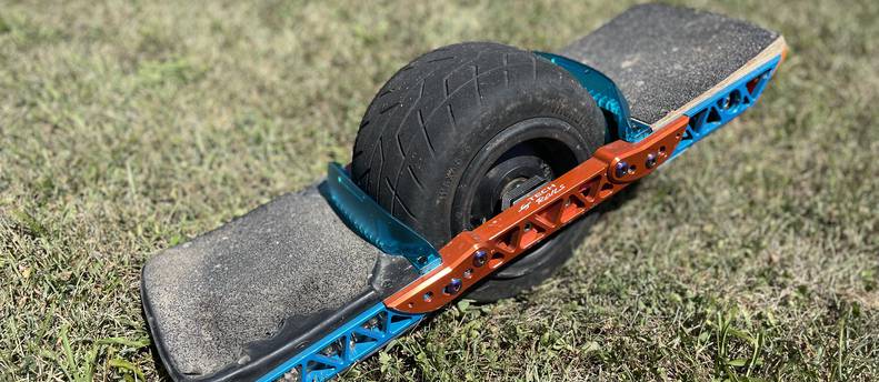 100v XR style VESC onewheel! Fender, trail, street, she can do it all!