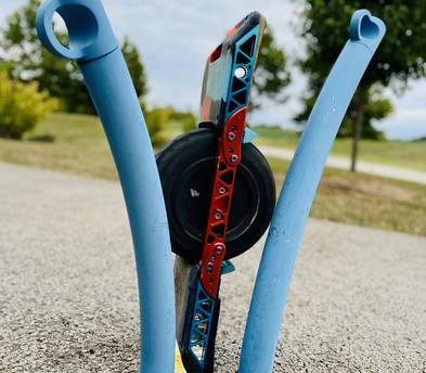 100v XR style VESC onewheel! Fender, trail, street, she can do it all!