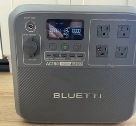BLUETTI Ac180 Solar Generator 1152wh