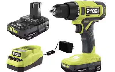Power Drill Ryobi ONE+ 18V Cordless 1/2 in