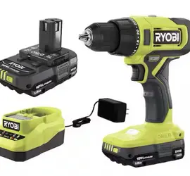 Power Drill Ryobi ONE+ 18V Cordless 1/2 in
