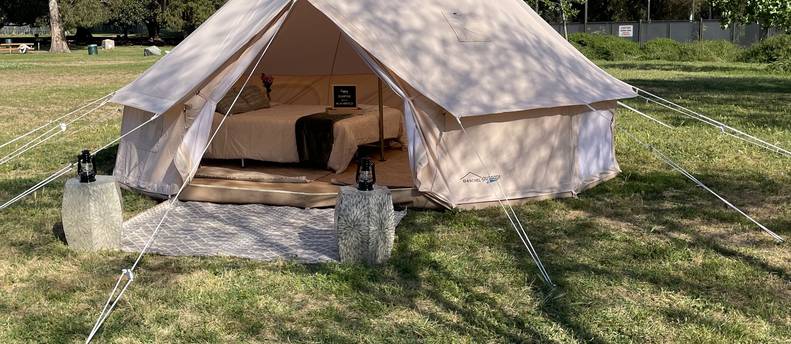 Bell Tent - 16 ft diameter- 215 square feet