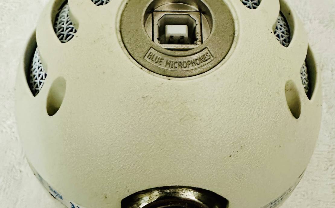 Snowball Blue USB microphone