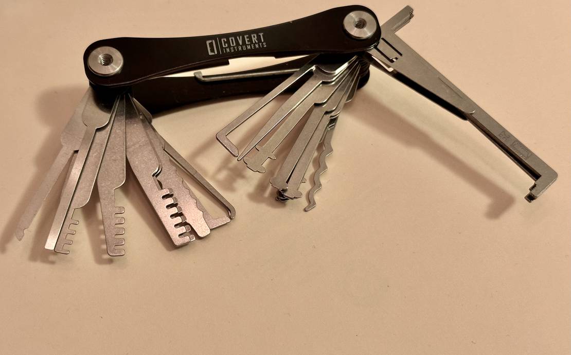 Covert Companion lock pick set