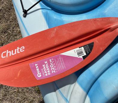Touring Kayak with 220 or 230cm Paddle Lenght