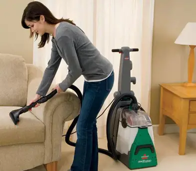 Bissell Big Green Carpet Cleaner – Professional Grade Rental (with Upholstery Hose)