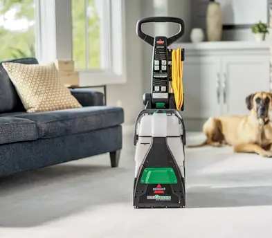 Bissell Big Green Carpet Cleaner – Professional Grade Rental (with Upholstery Hose)