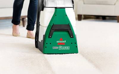 Bissell Big Green Carpet Cleaner – Professional Grade Rental (with Upholstery Hose)