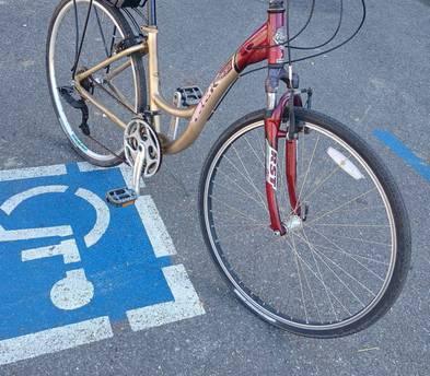 Women’s Trek 7300 step through Bike
