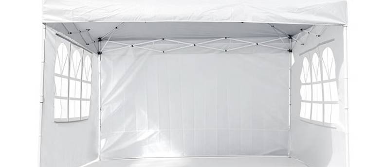 10x10ft White Pop-Up Canopy Tent – Parties & Outdoor Events