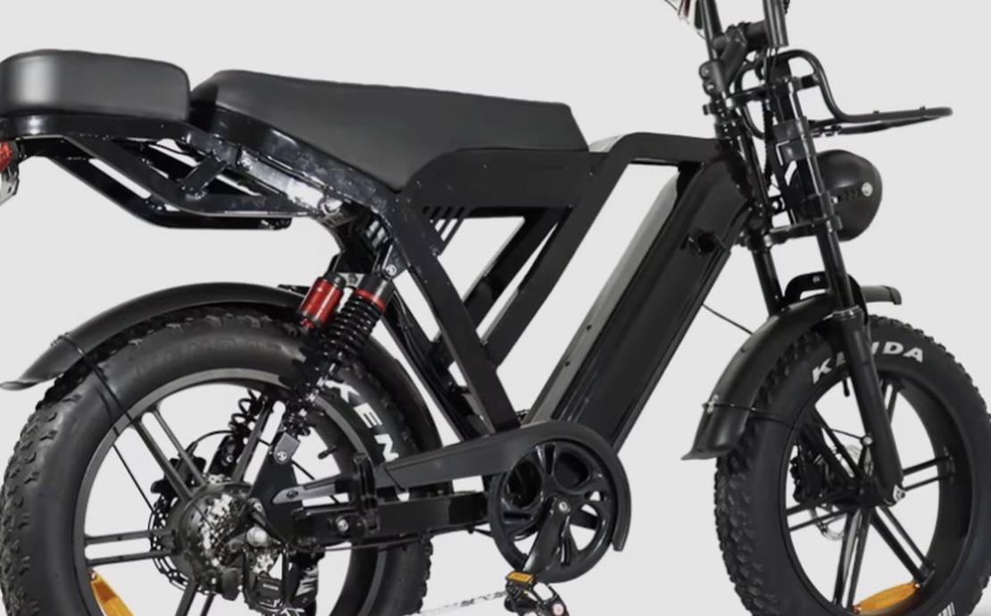 Ebike with comfort seat