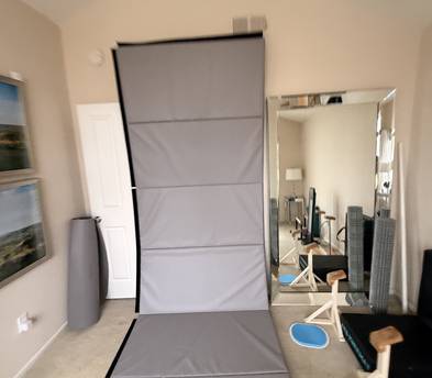 Top of the line wrestling / gymnastics / contortion / aerial / silks / crash landing mats 16 feet by 4!