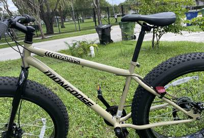 Mongoose fat tire bicycle
