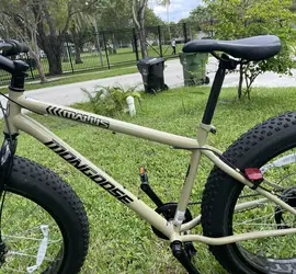 Mongoose fat tire bicycle