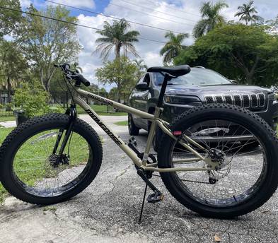 Mongoose fat tire bicycle